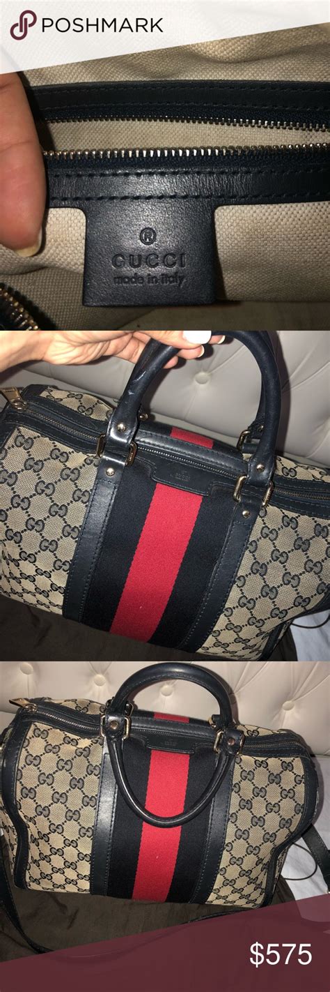 how to authenticate a vintage gucci bag